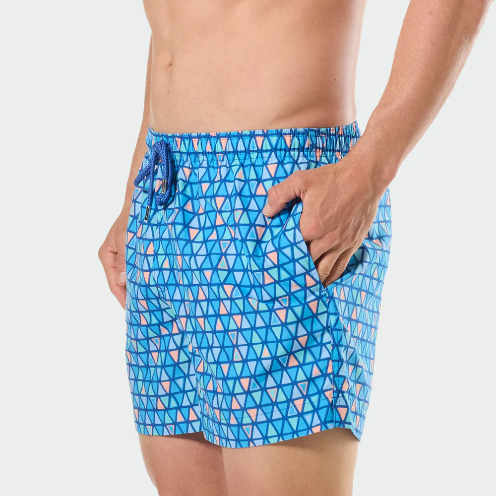 MITCH DOWD ODEAN MOSAIC SWIM SHORT