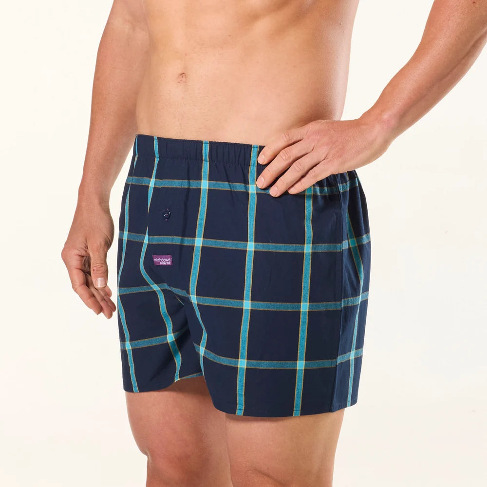 MITCH DOWD RESORT CHECK BOXER 3PK