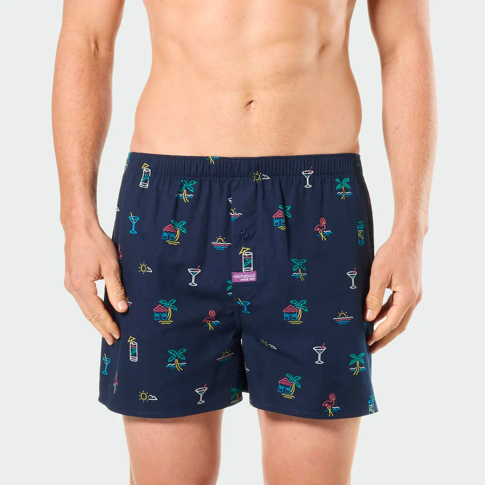 MITCH DOWD NEON BEACH BOXER