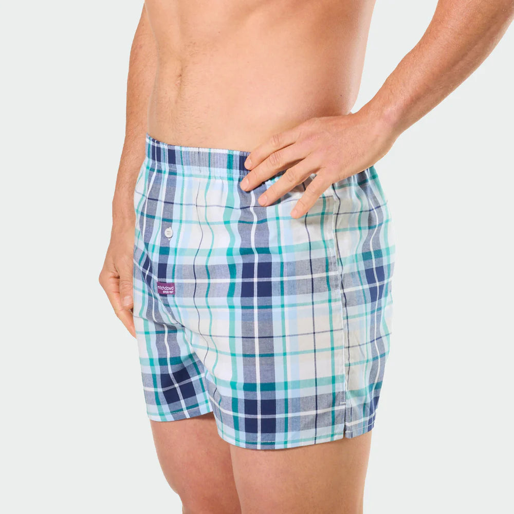 MITCH DOWD CHECKED PAST BOXER