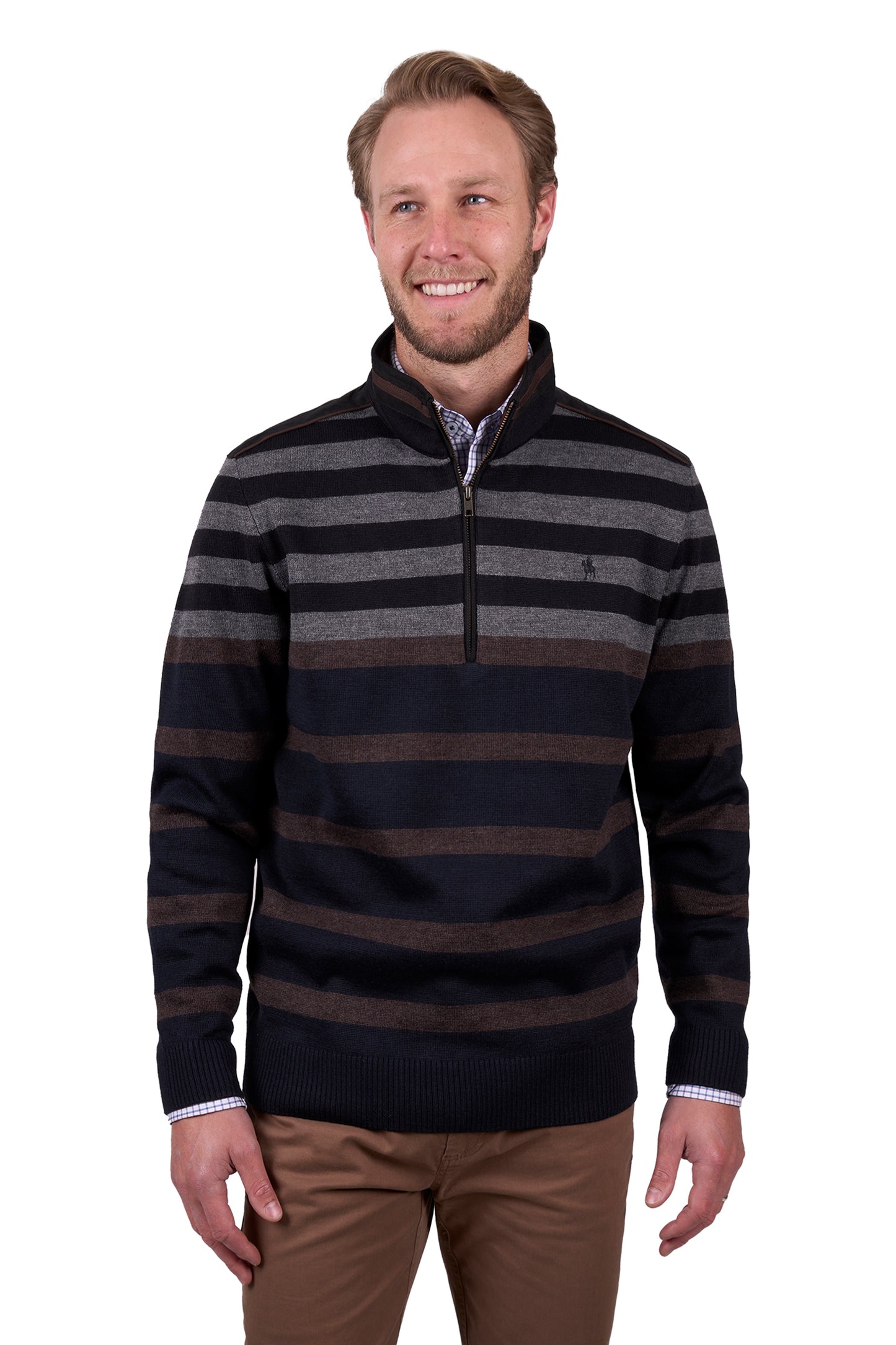 THOMAS COOK YORK 1/4 ZIP JUMPER