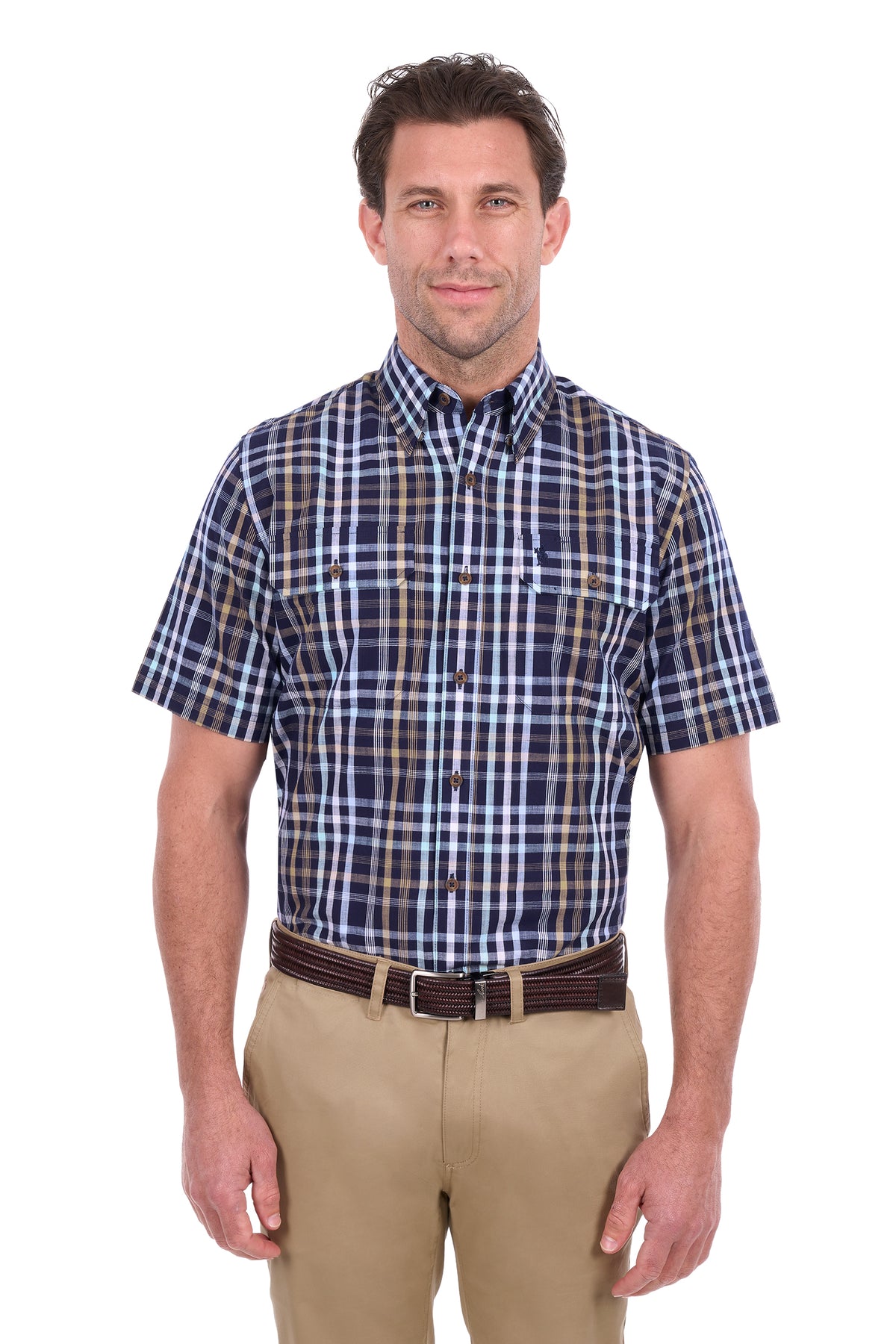 THOMAS COOK FINLEY 2 POCKET SHORT SLEEVE SHIRT