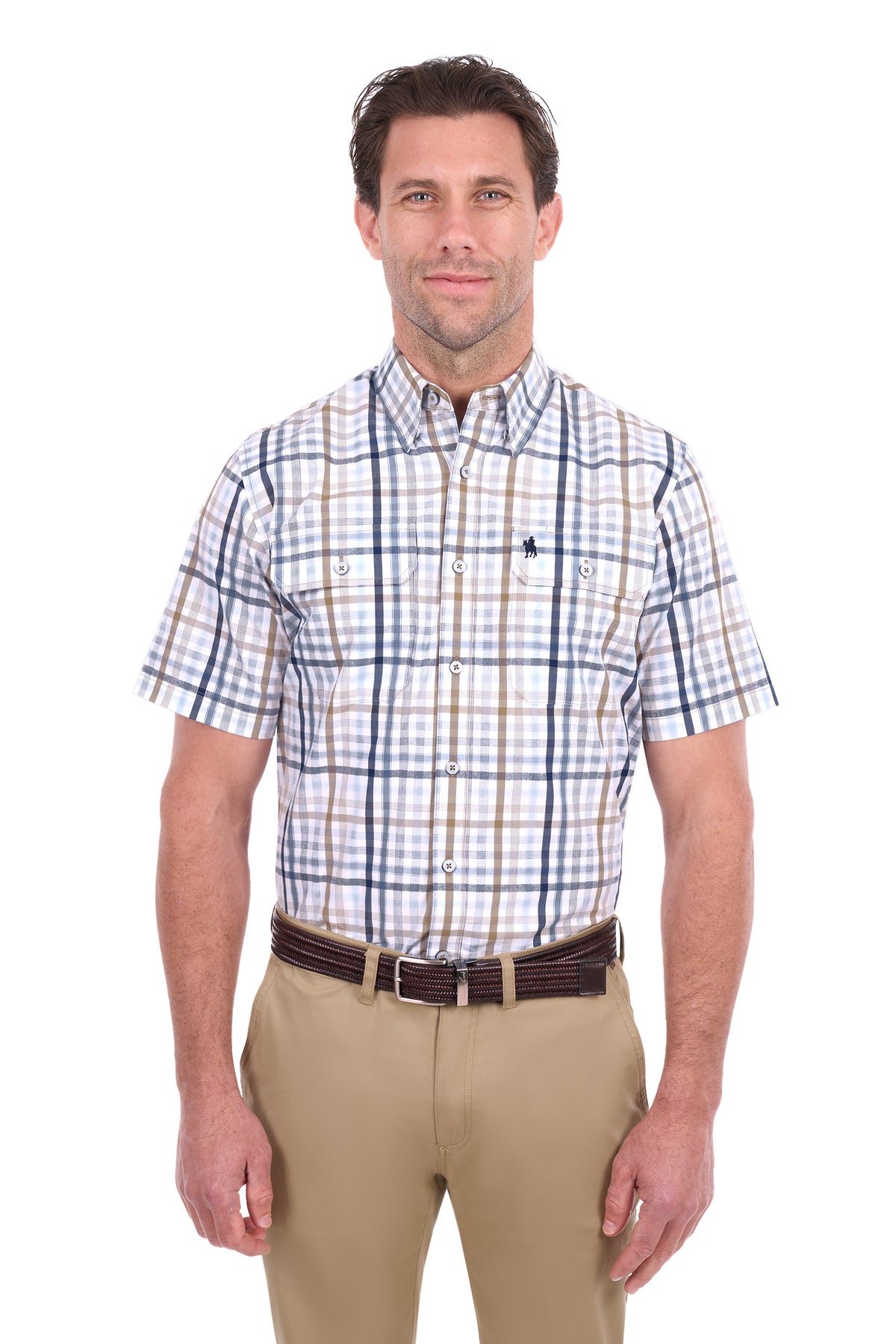 THOMAS COOK ALFIE 2 POCKET SHORT SLEEVE SHIRT