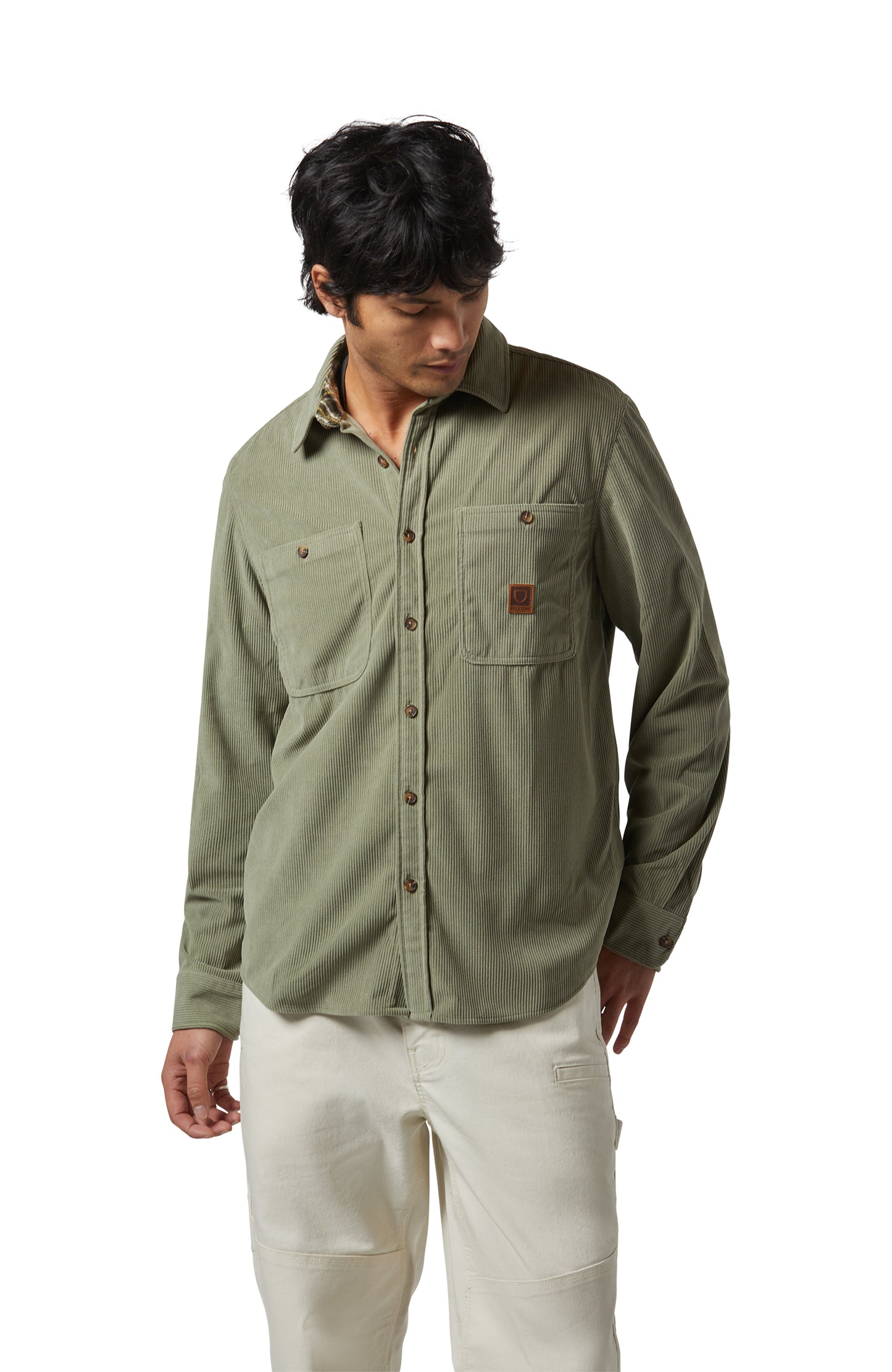 BRIXTON THE FIELD CORDUROY OVERSHIRT