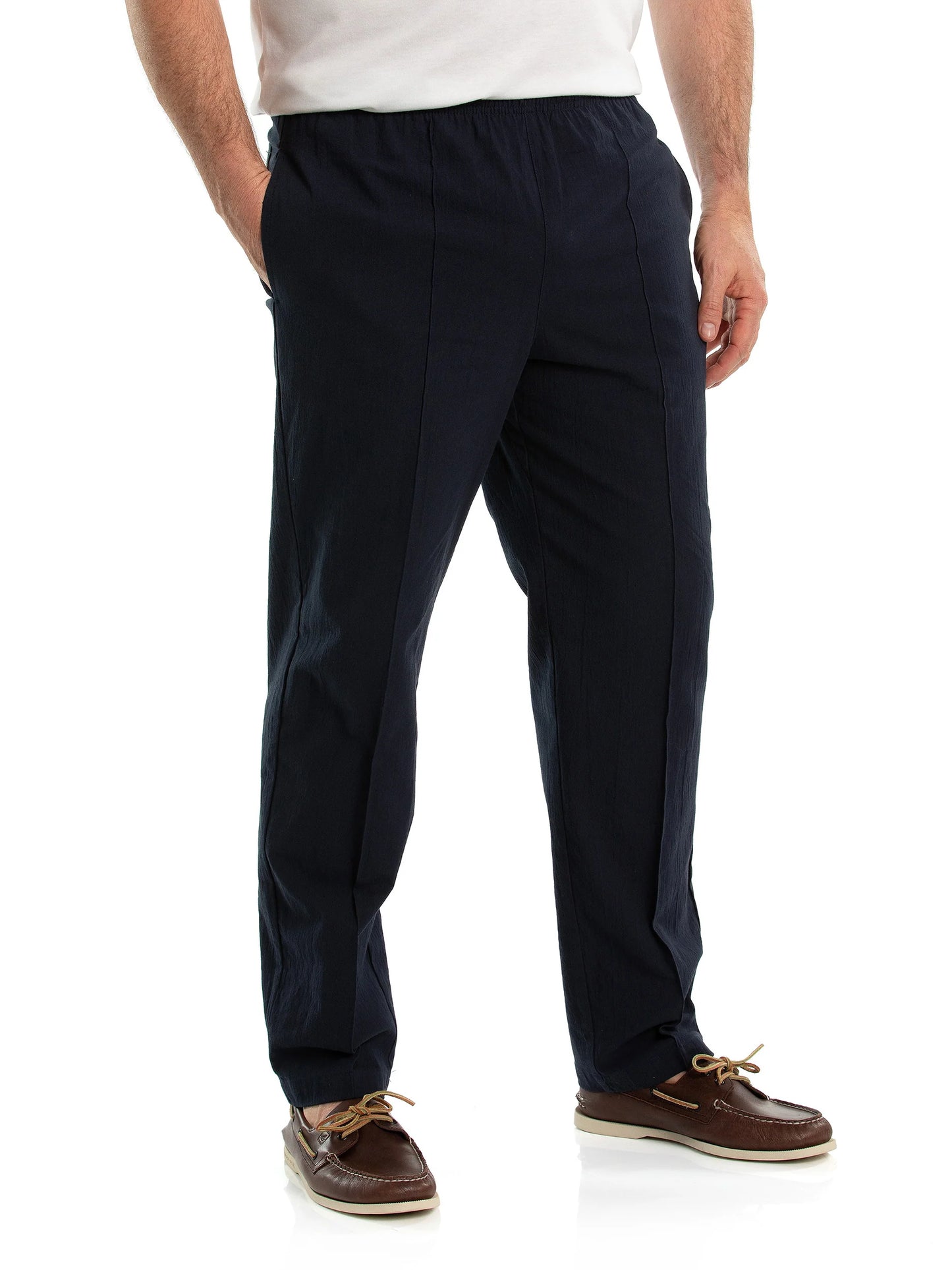 BREAKAWAY COTTON CRINKLE PANT