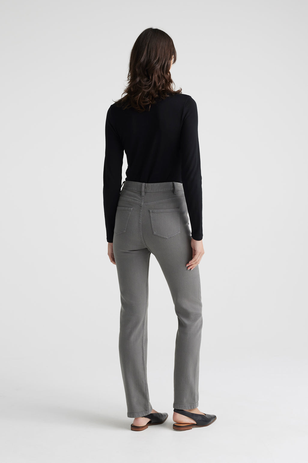 TOORALLIE HIGH RISE STRAIGHT JEAN