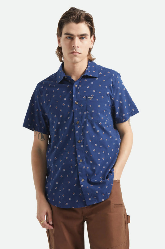 BRIXTON CHARTER S/S GEO SHIRT