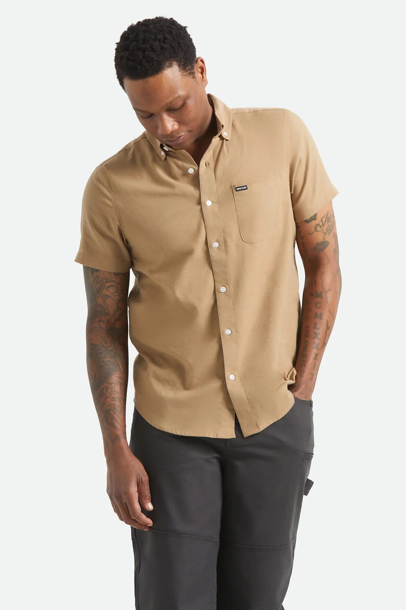 BRIXTON SANFORD OXFORD SS SHIRT