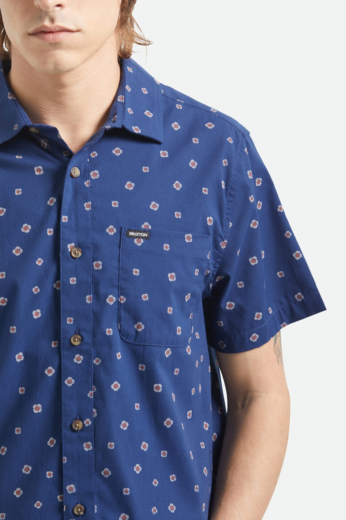 BRIXTON CHARTER S/S GEO SHIRT