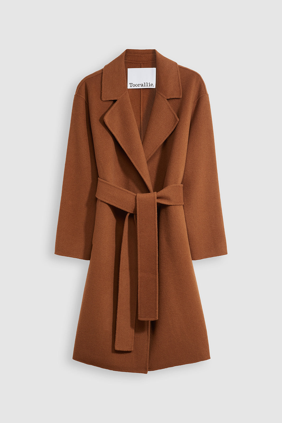 TOORALLIE WRAP WOOL COAT