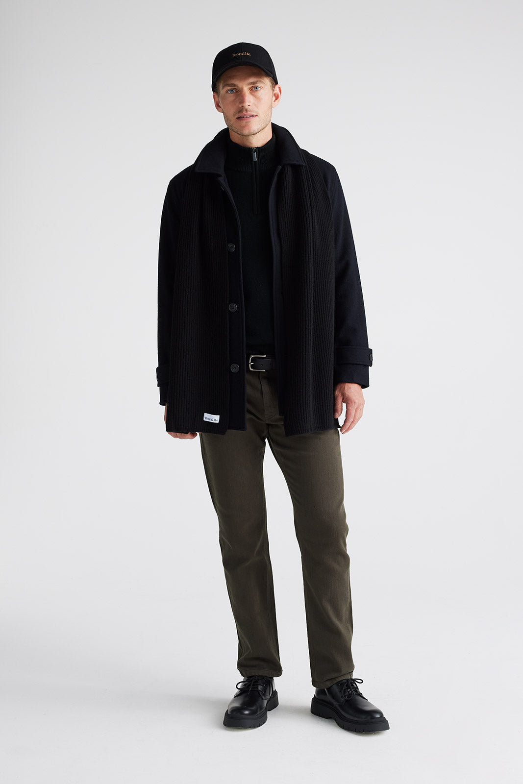 TOORALLIE WOOL CAR COAT