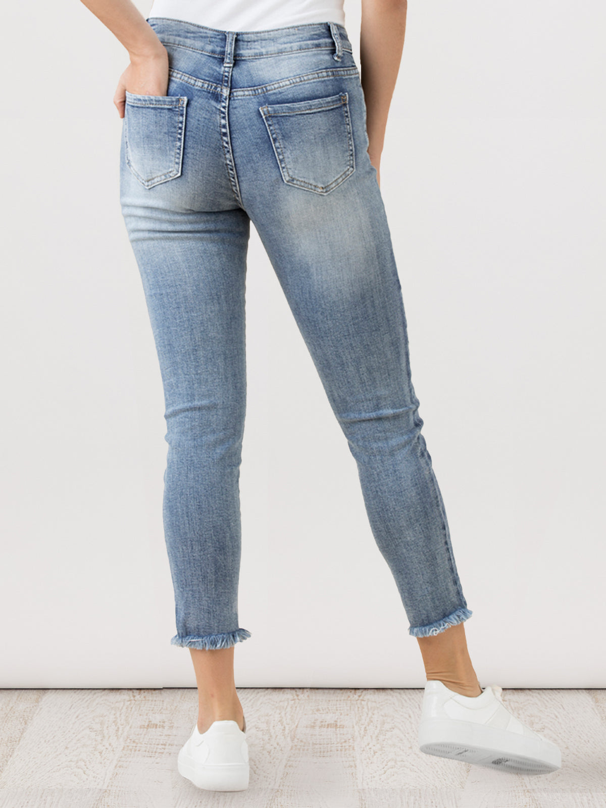 GORDON SMITH FRINGED JEAN