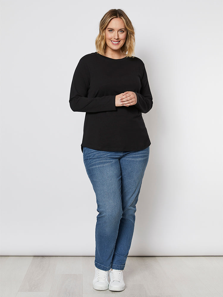 GORDON SMITH L/S CREW TEE