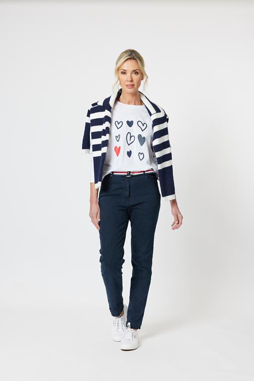 GORDON SMITH HEART PRINT TOP