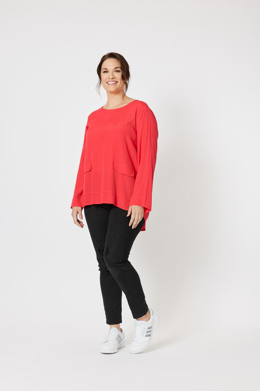 CLARITY KERRYN POCKET TOP