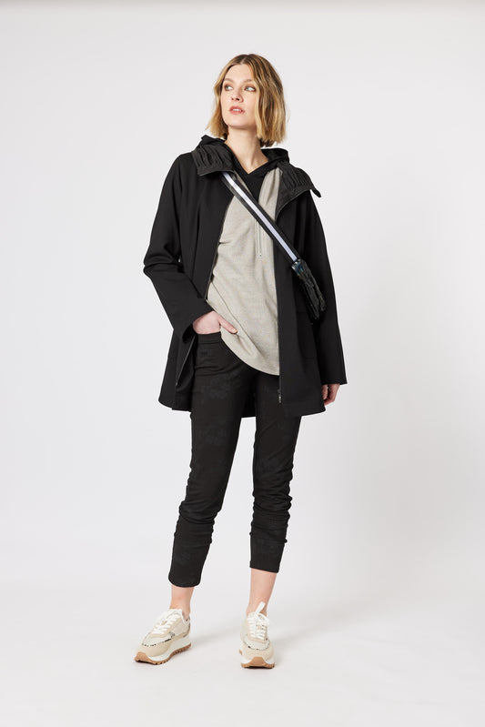 CLARITY RUCHED LONG JACKET