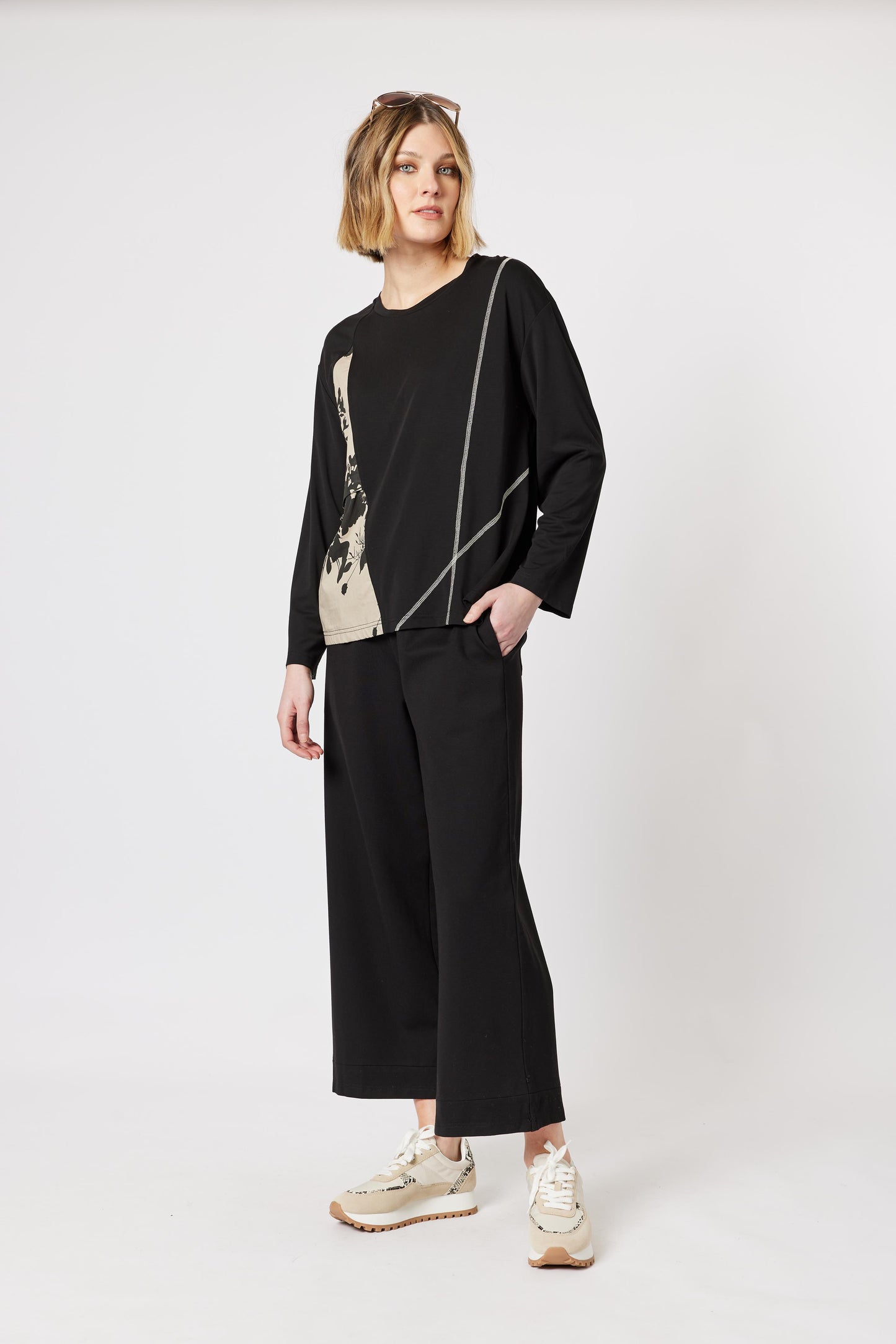 CLARITY OSAKA PRINT TOP