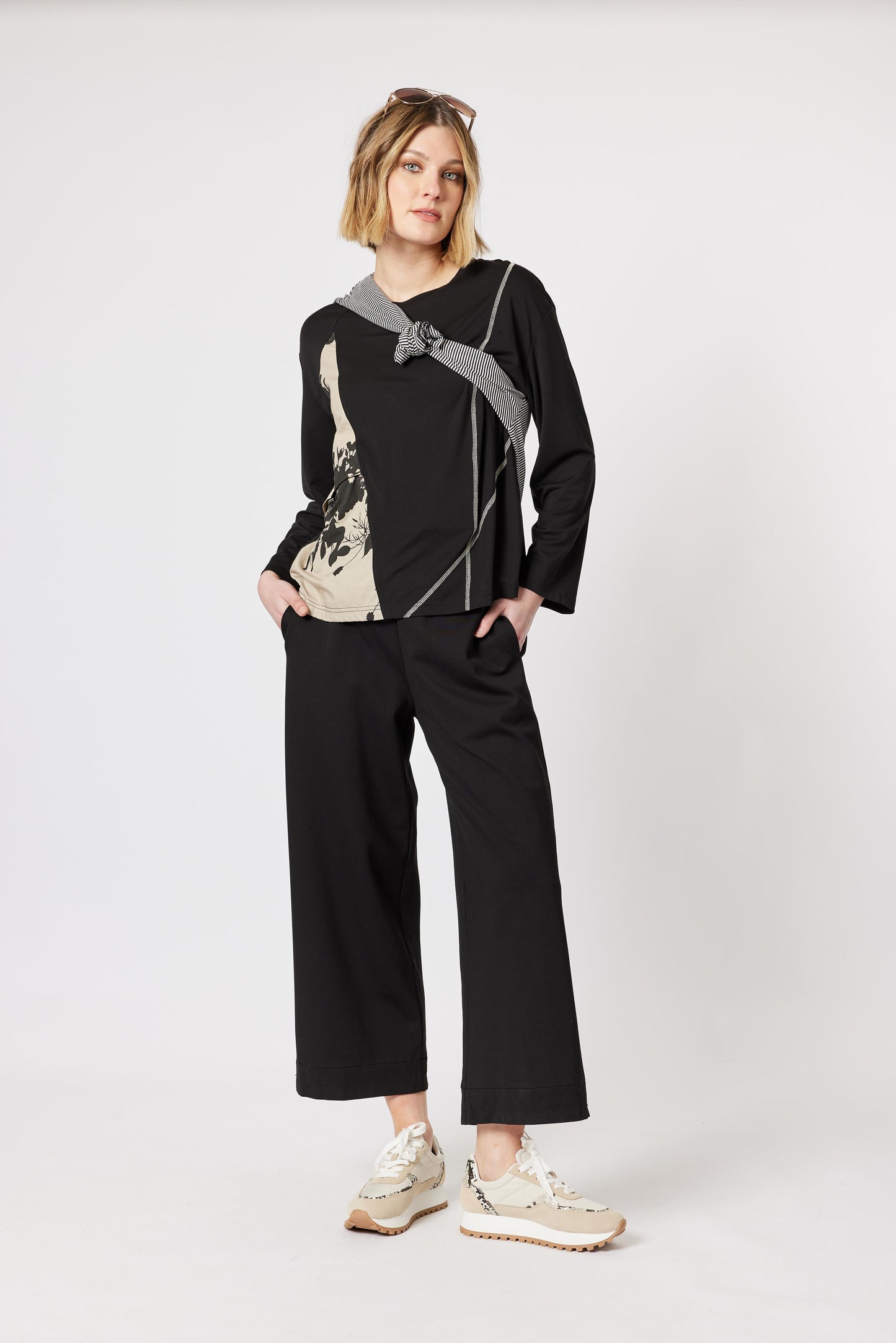 CLARITY OSAKA PRINT TOP