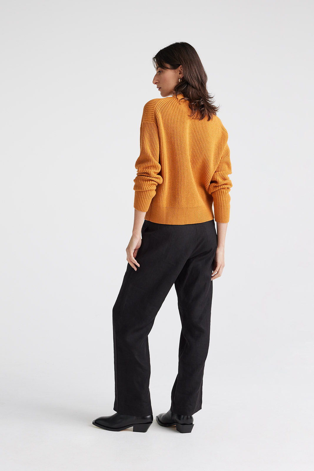 TOORALLIE RIB KNIT CARDIGAN
