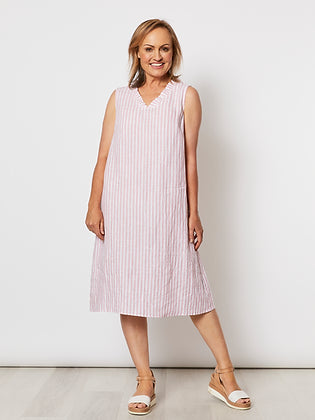 GORDON SMITH BAHAMA STRIPE DRESS