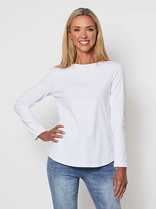 GORDON SMITH L/S CREW TEE