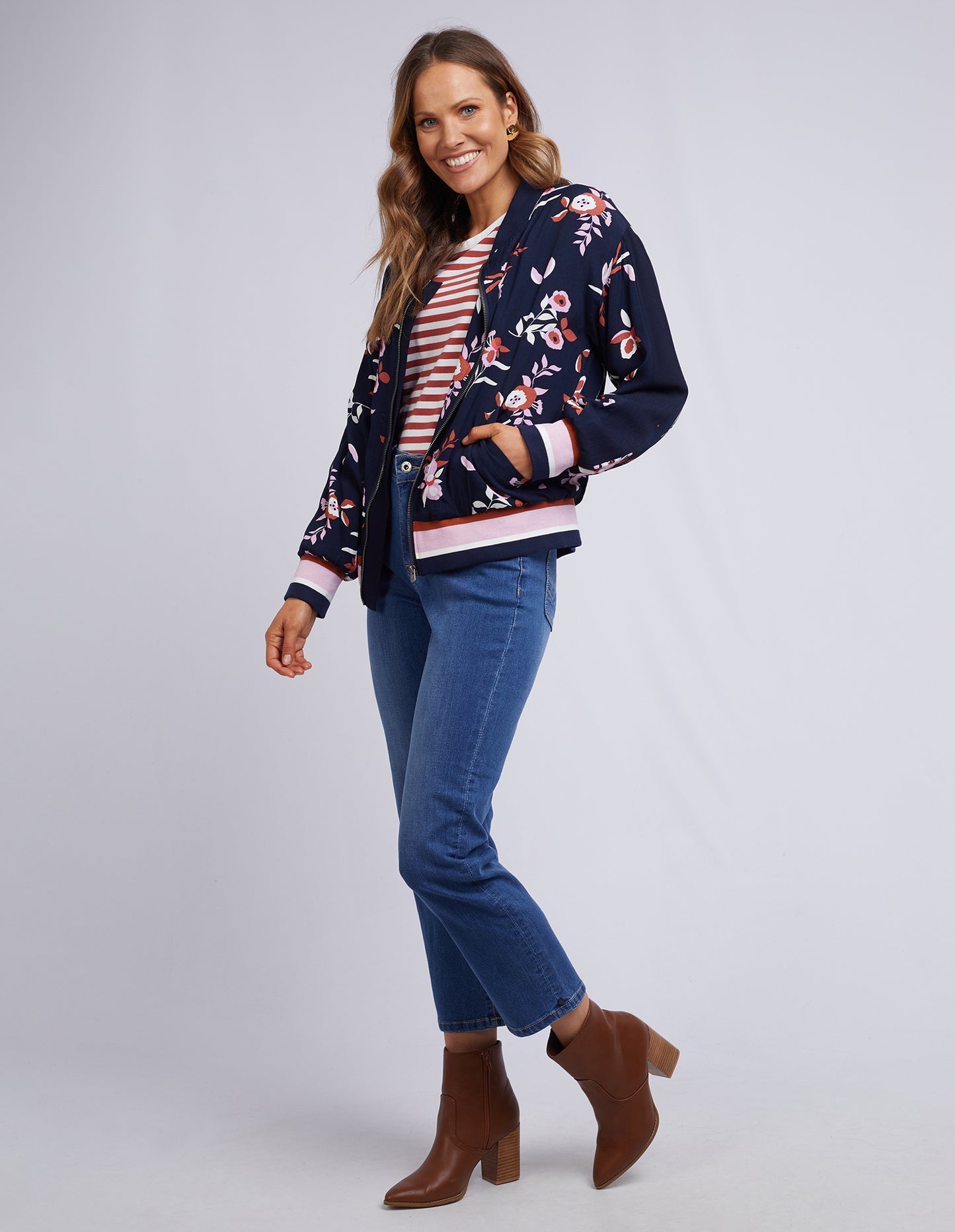 ELM SLOANE FLORAL JACKET