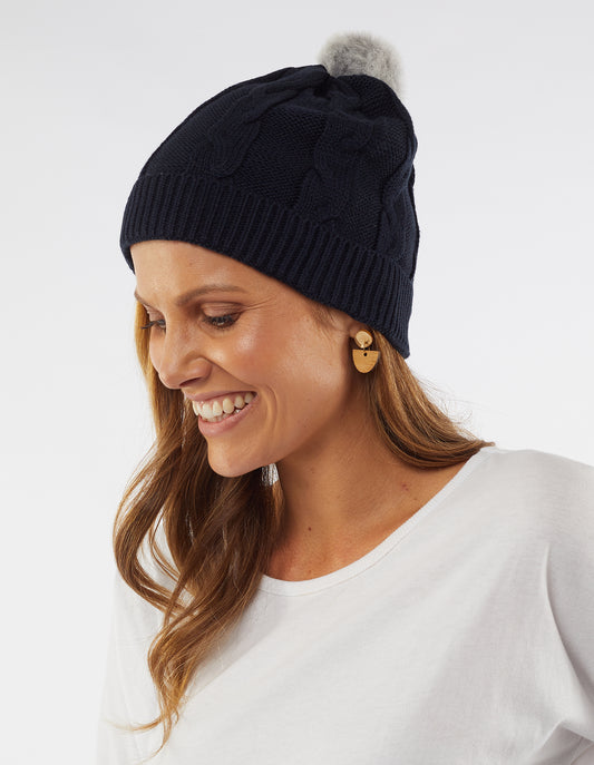 ELM CARLA CABLE BEANIE