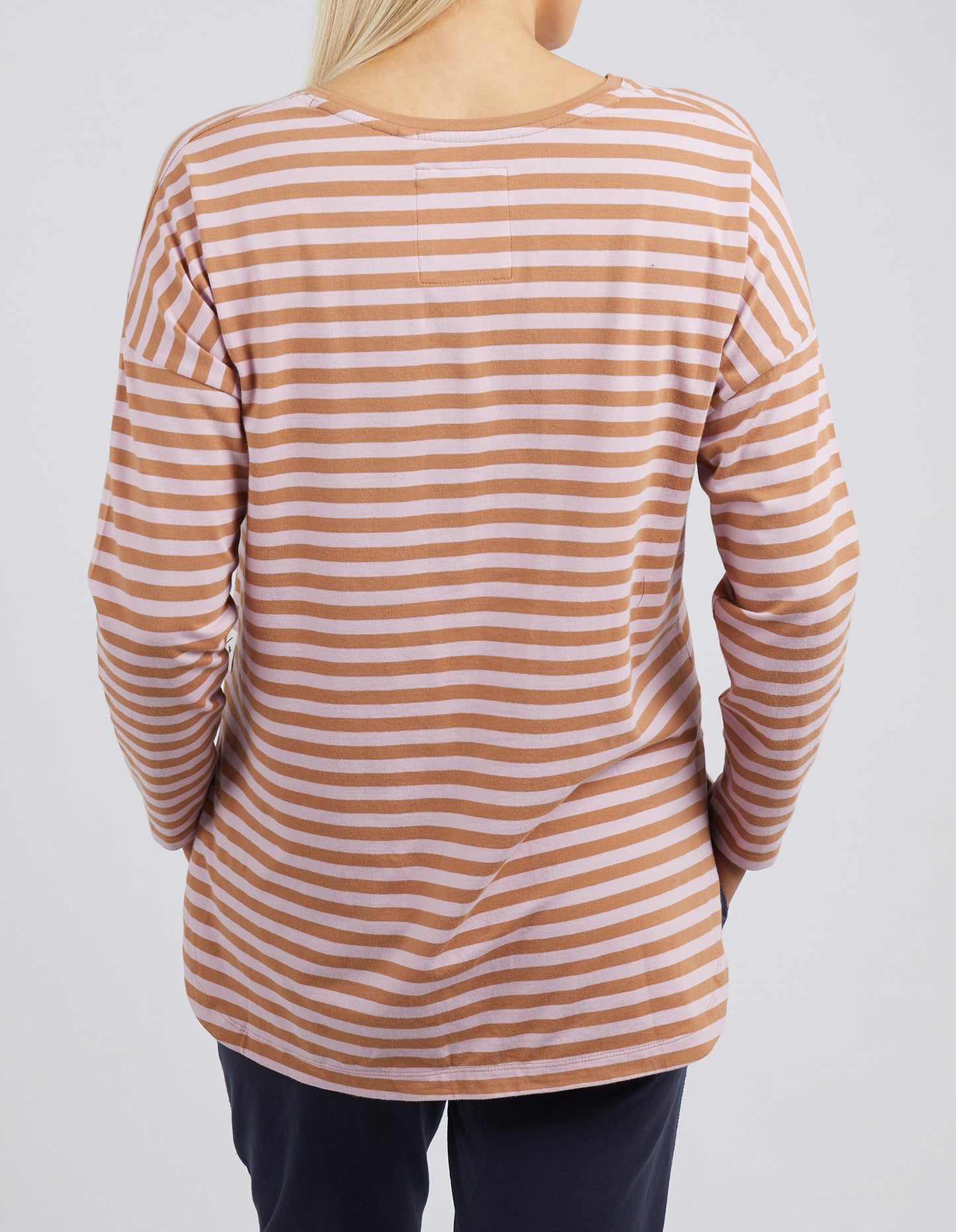 ELM LAUREN L/S STRIPE TEE