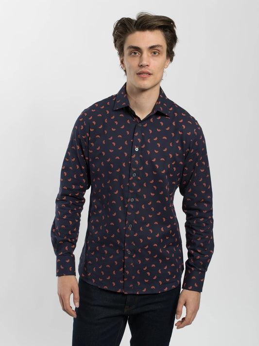 JAMES HARPER MINI DIAMOND LEAF SHIRT