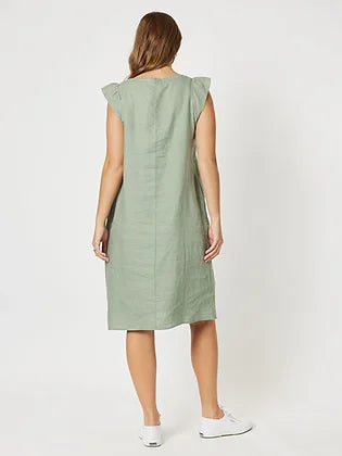 GORDON SMITH FLUTE SLV DRESS