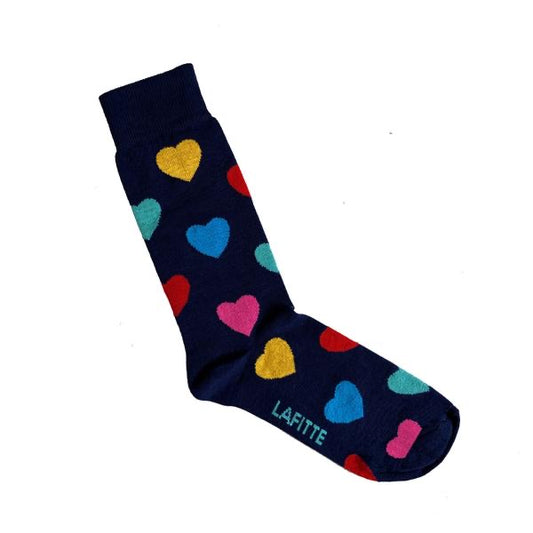 LAFITTE HEART SOCKS