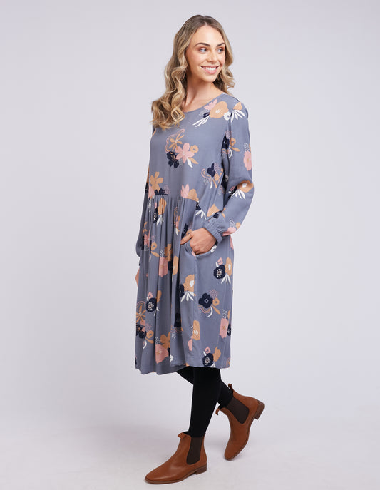 ELM WOODLAND FLORAL DRESS