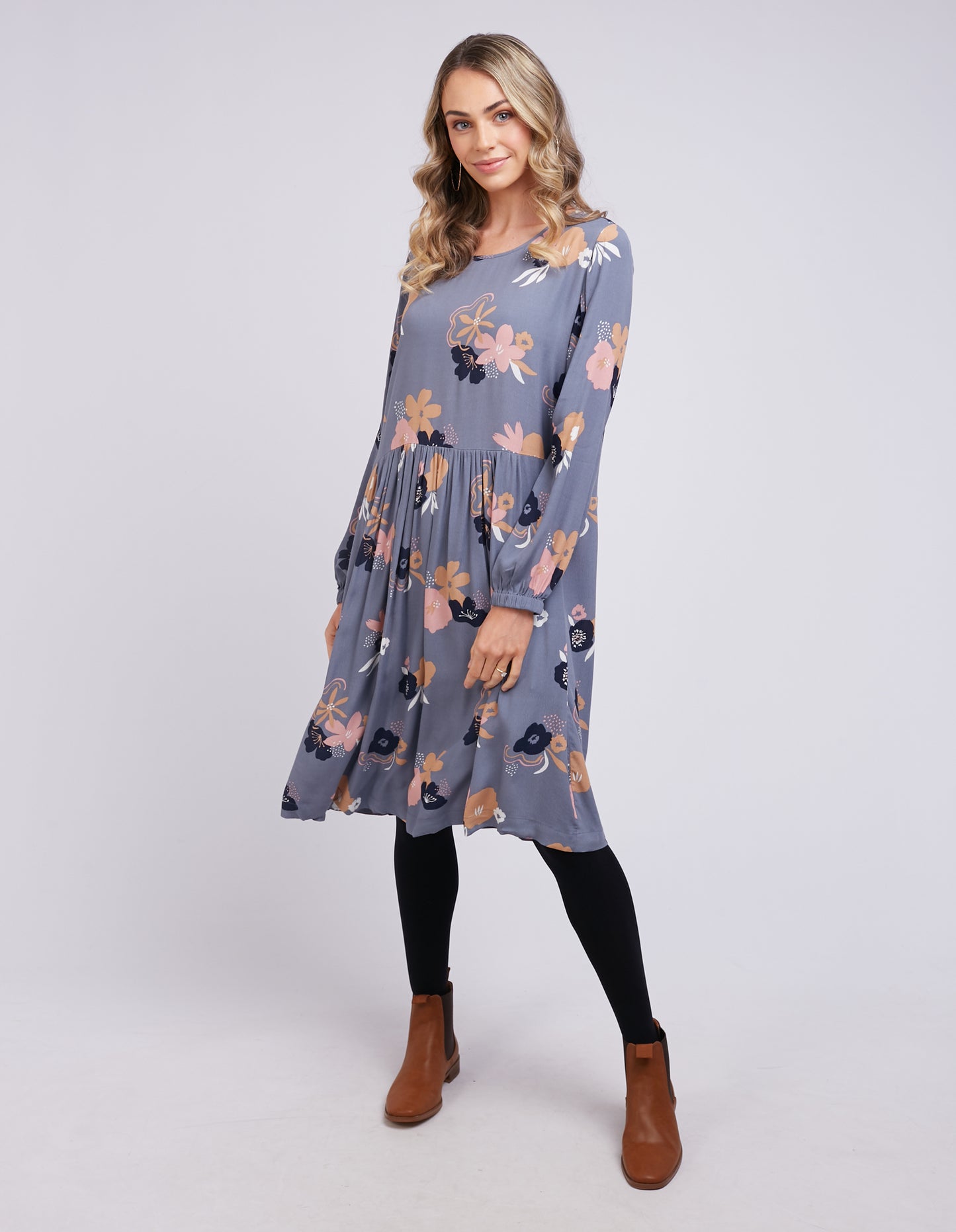 ELM WOODLAND FLORAL DRESS
